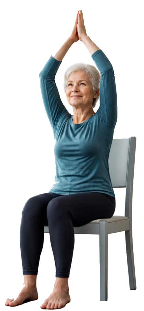 stoelyoga bij Pelican Yoga